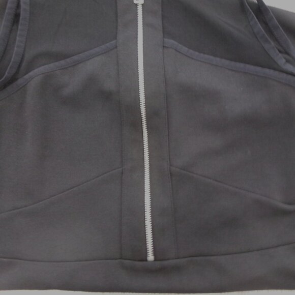 New DIESEL Sexy Sheer Back Sleeveless Bodycon Dress Zipper Front Jet Black M - Picture 14 of 14